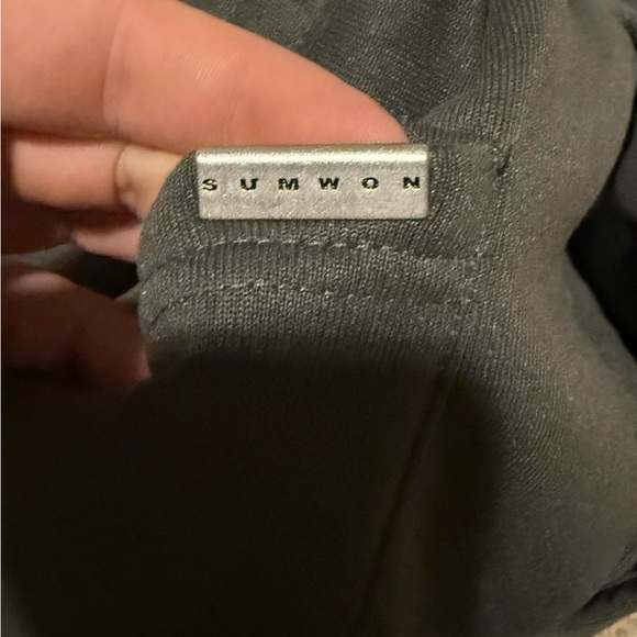 Sumwon Studios Grey & White Pants size Medium - Picture 4 of 4